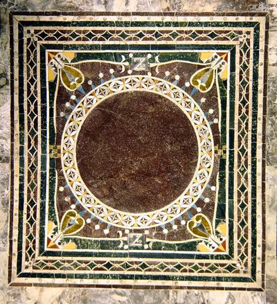 Pattern in Opus Sectile by Byzantine School